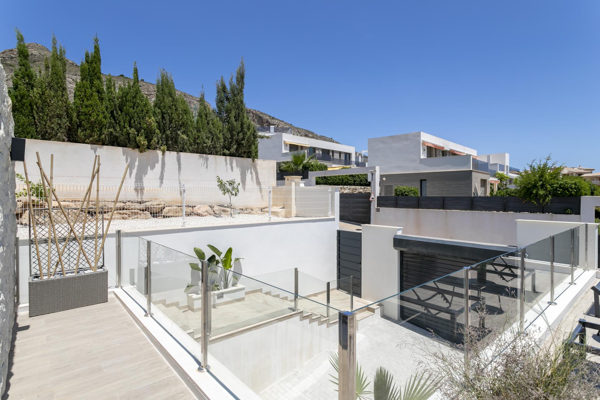 New build villas near Finestrat, Costa Blanca North, Spain in Medvilla Spanje