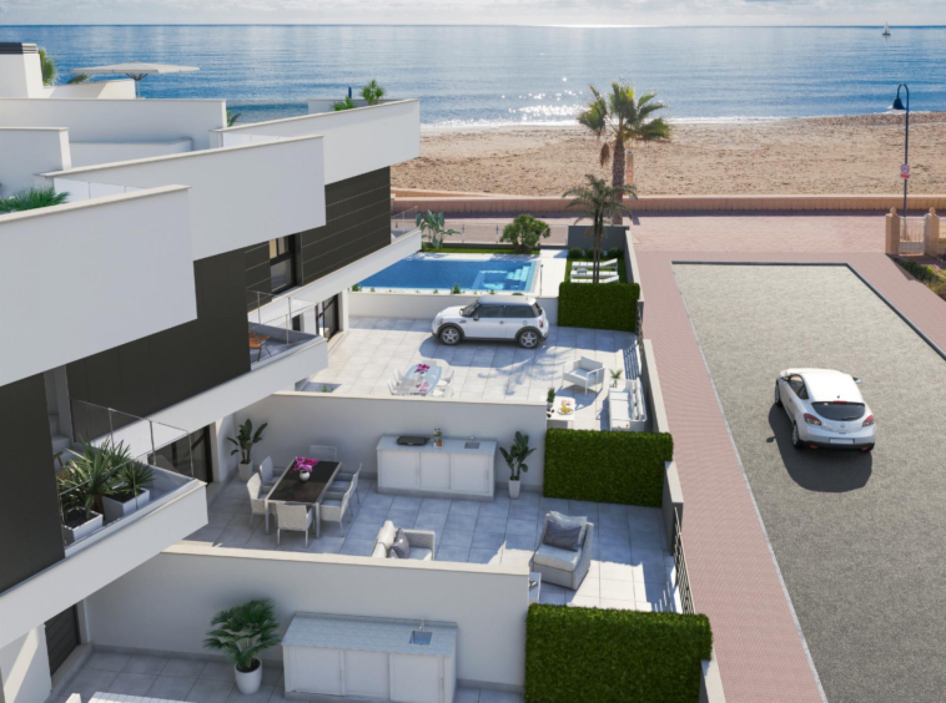 2 bedroom Apartments - solarium in Pozo del Esparto - New build in Medvilla Spanje