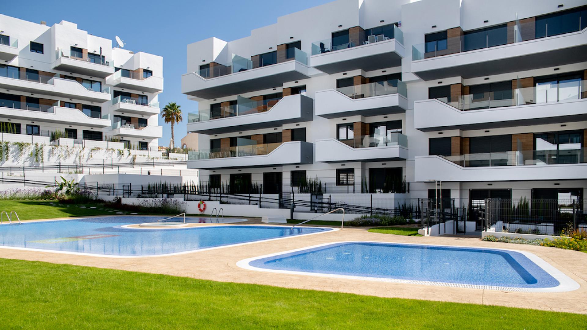 3 bedroom Apartments - solarium in Villamartin - Orihuela Costa - New build in Medvilla Spanje