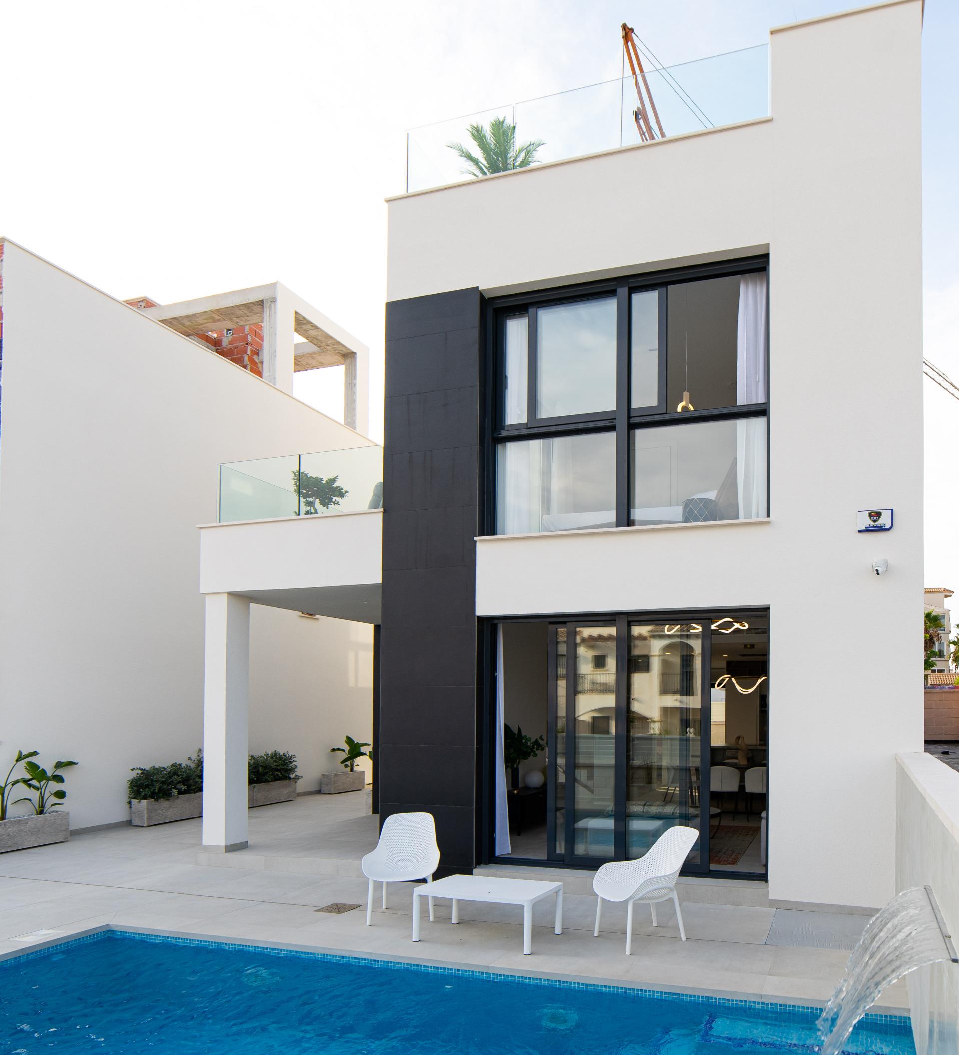 3 bedroom Villa in Orihuela Costa - New build in Medvilla Spanje