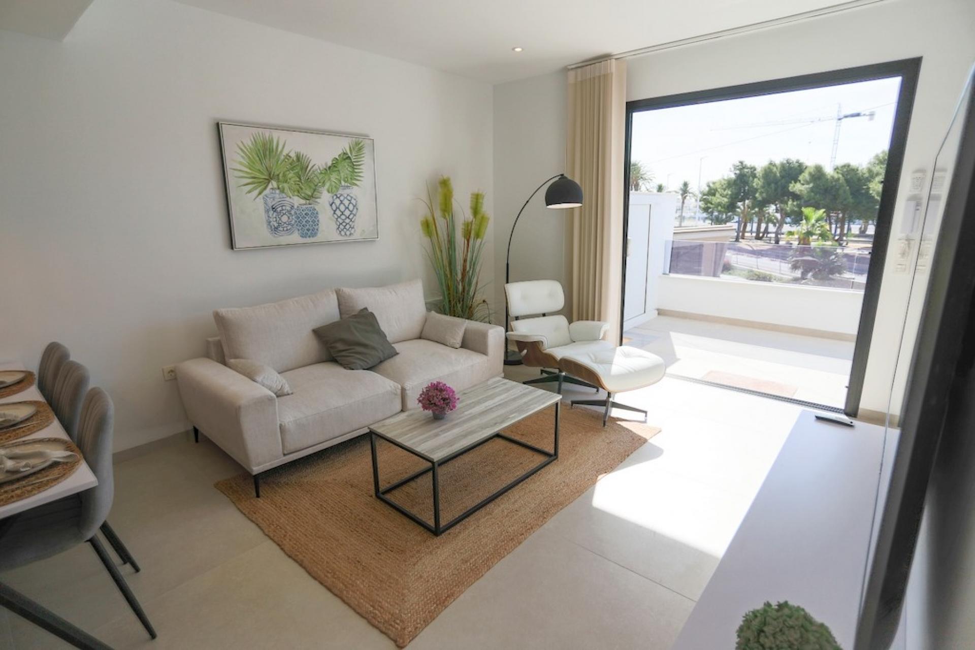 3 bedroom Apartment with garden in San Pedro Del Pinatar - New build in Medvilla Spanje