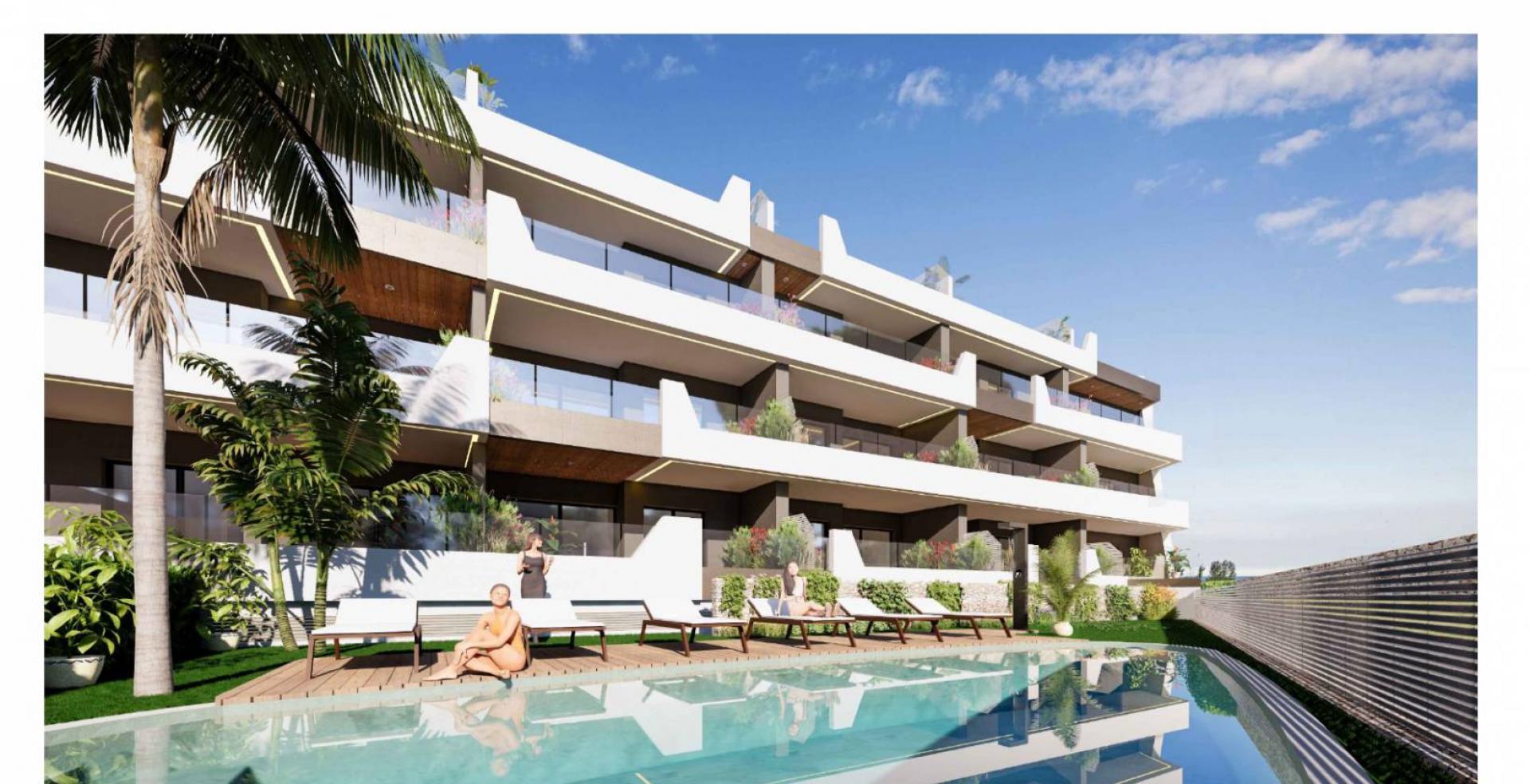 2 bedroom Apartments - solarium in Benijòfar - New build in Medvilla Spanje