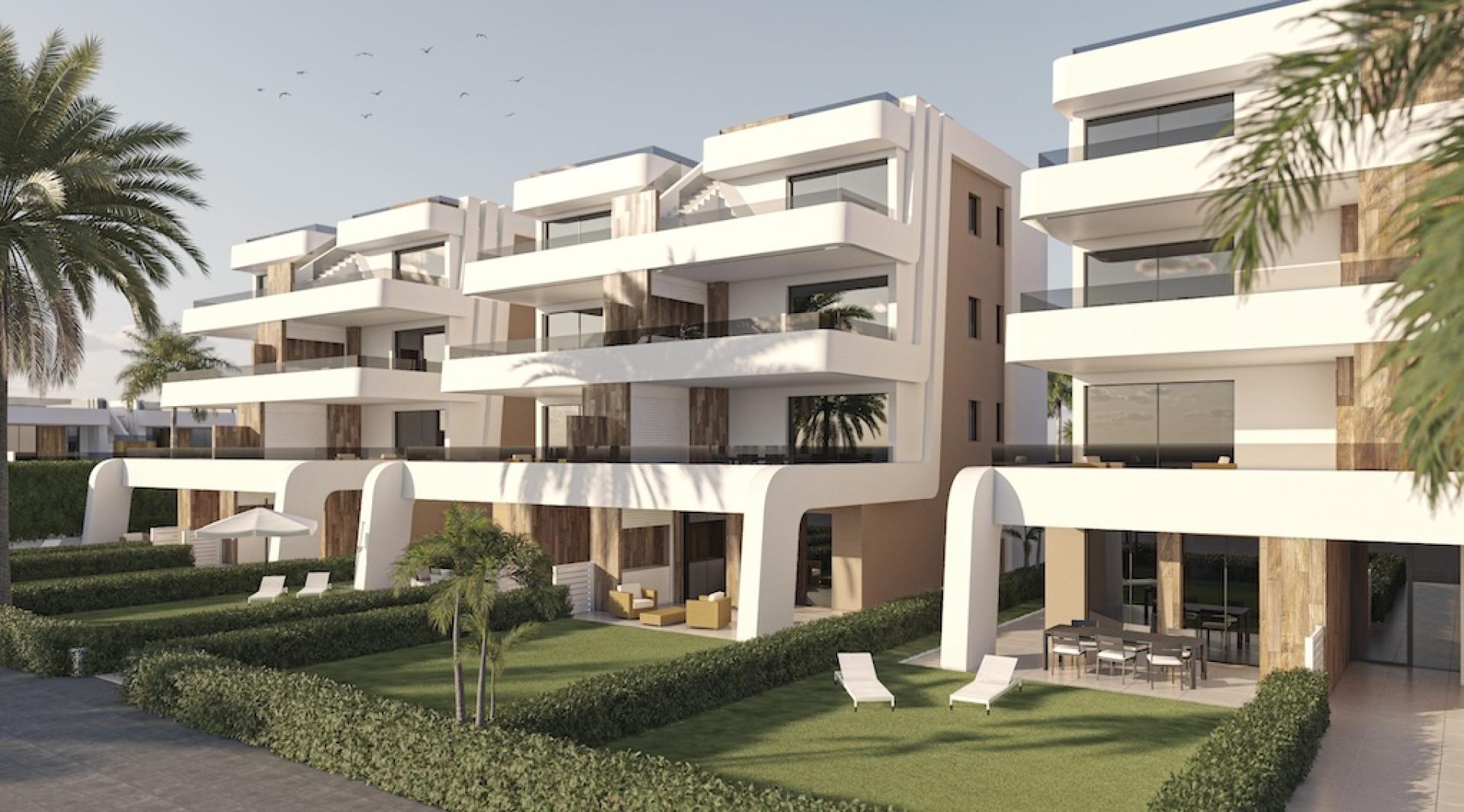 3 bedroom Apartment with garden in Condado de Alhama - New build in Medvilla Spanje