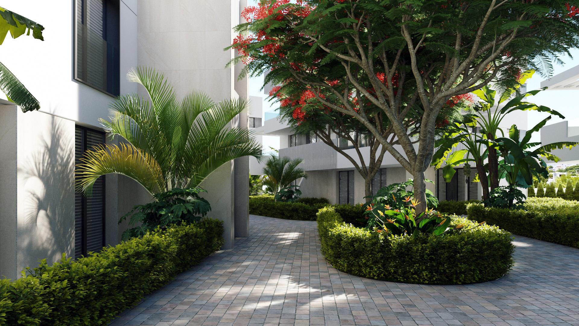 3 bedroom Apartment with garden in Santa Rosalía Resort - New build in Medvilla Spanje