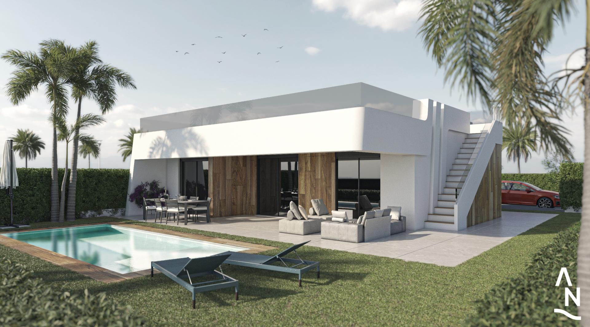 3 bedroom Villa in Condado de Alhama - New build in Medvilla Spanje