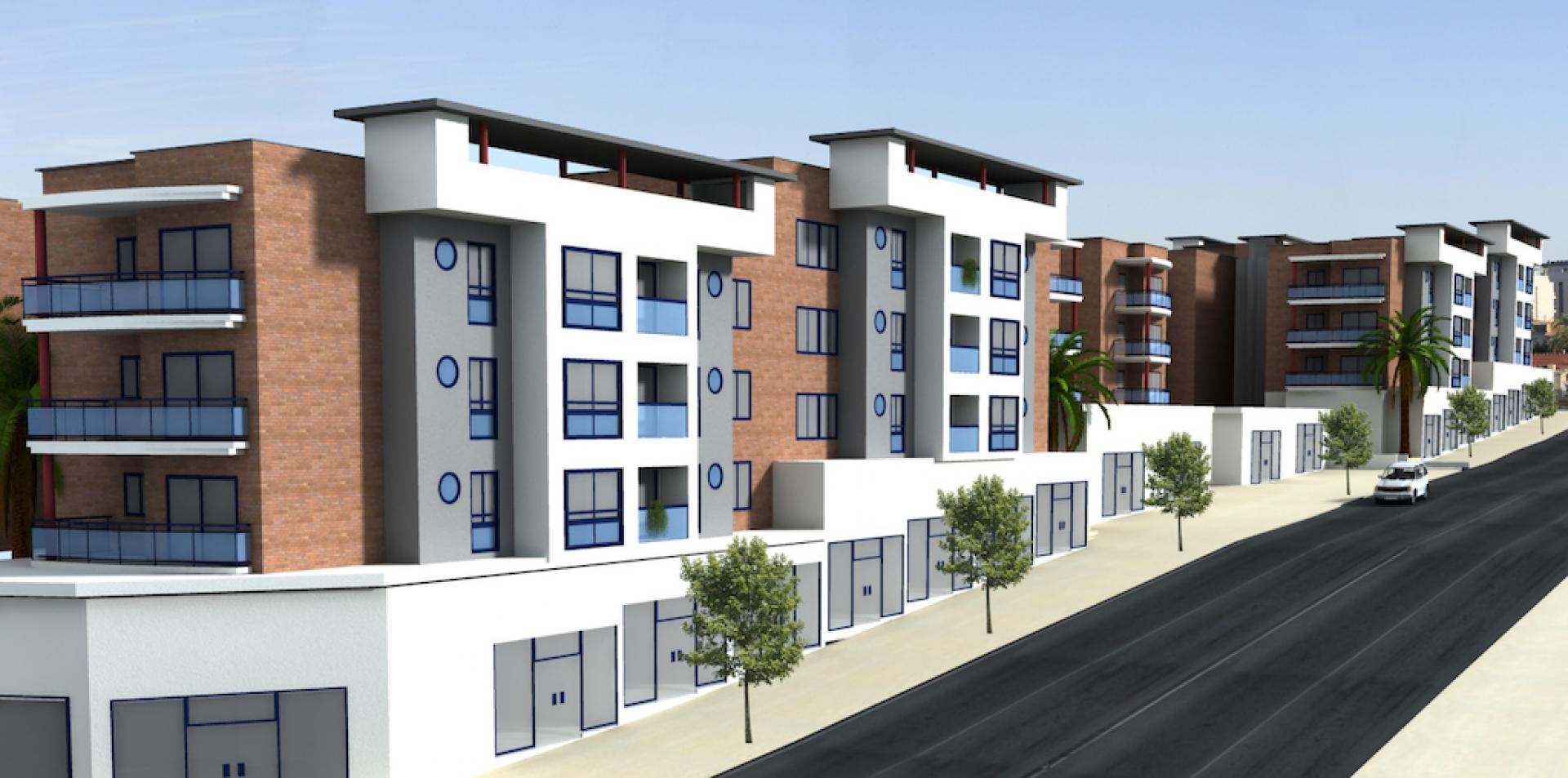 3 bedroom Apartments - solarium in Villajoyosa - New build in Medvilla Spanje