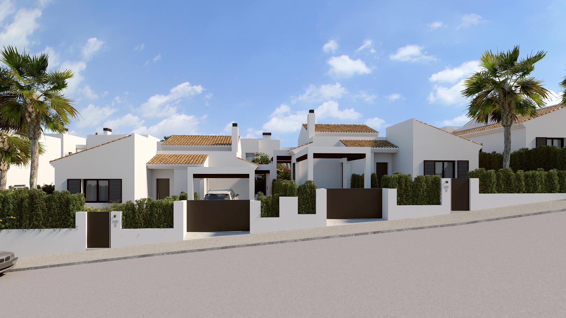 Saria - detached villas on La Finca golf resort in Medvilla Spanje