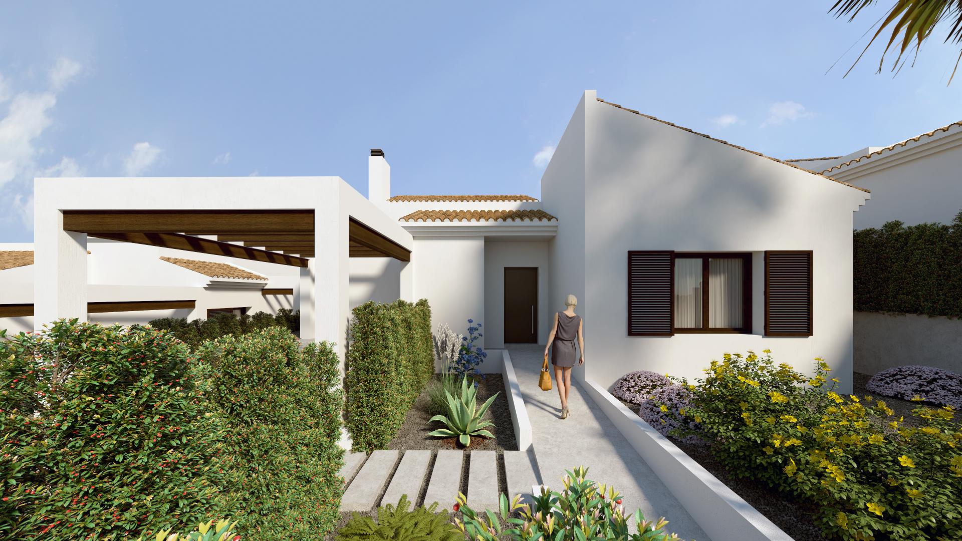 Saria - detached villas on La Finca golf resort in Medvilla Spanje