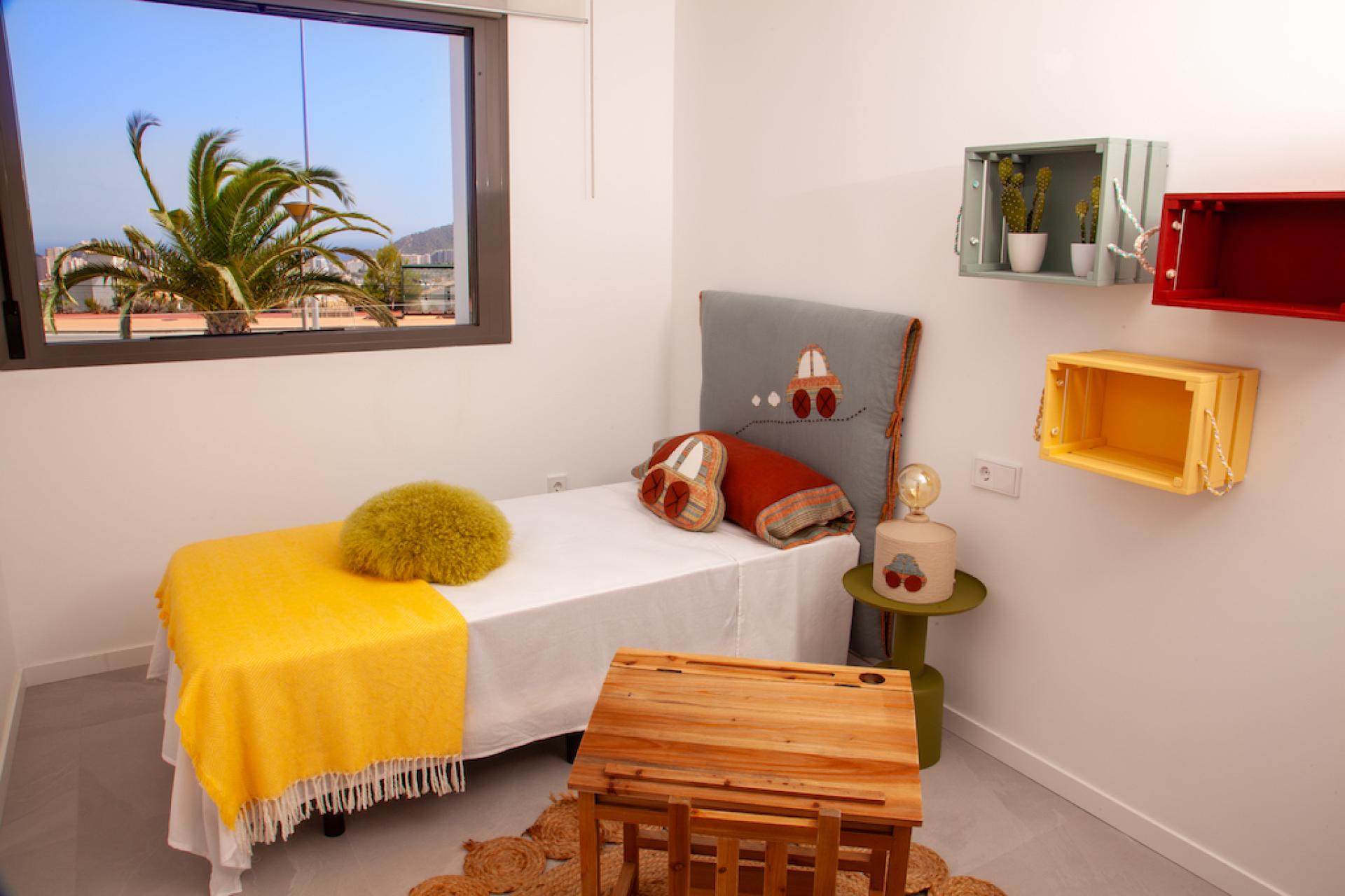 3 bedroom Apartment with terrace in Benidorm - New build in Medvilla Spanje