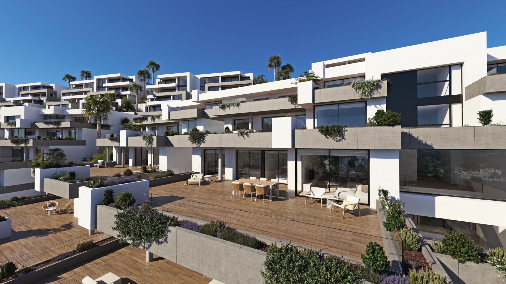 3 bedroom Apartment with terrace in La Sella Golf - New build in Medvilla Spanje