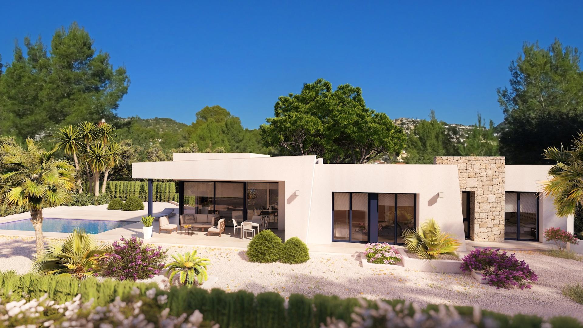 3 bedroom Villa in Benissa - New build in Medvilla Spanje