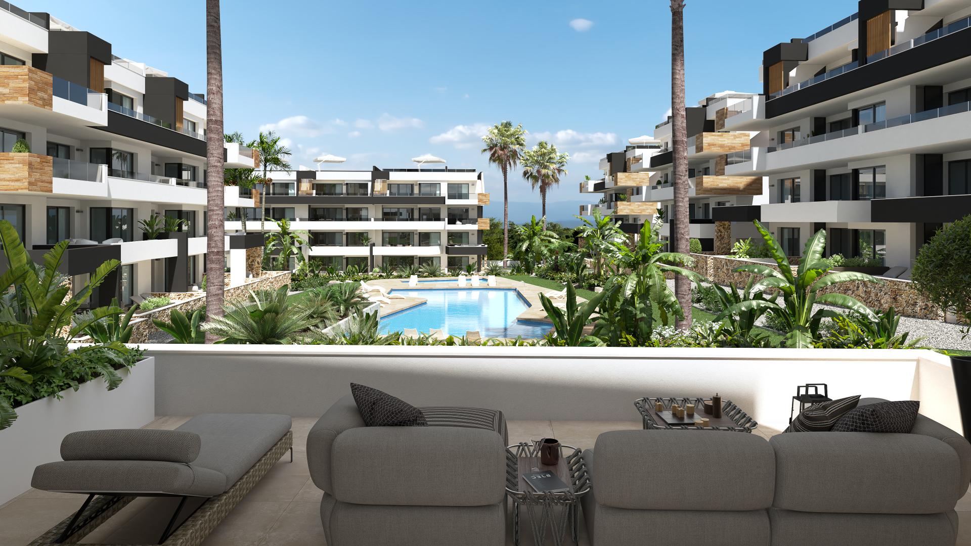 2 bedroom Apartment with terrace in Los Dolses - New build in Medvilla Spanje