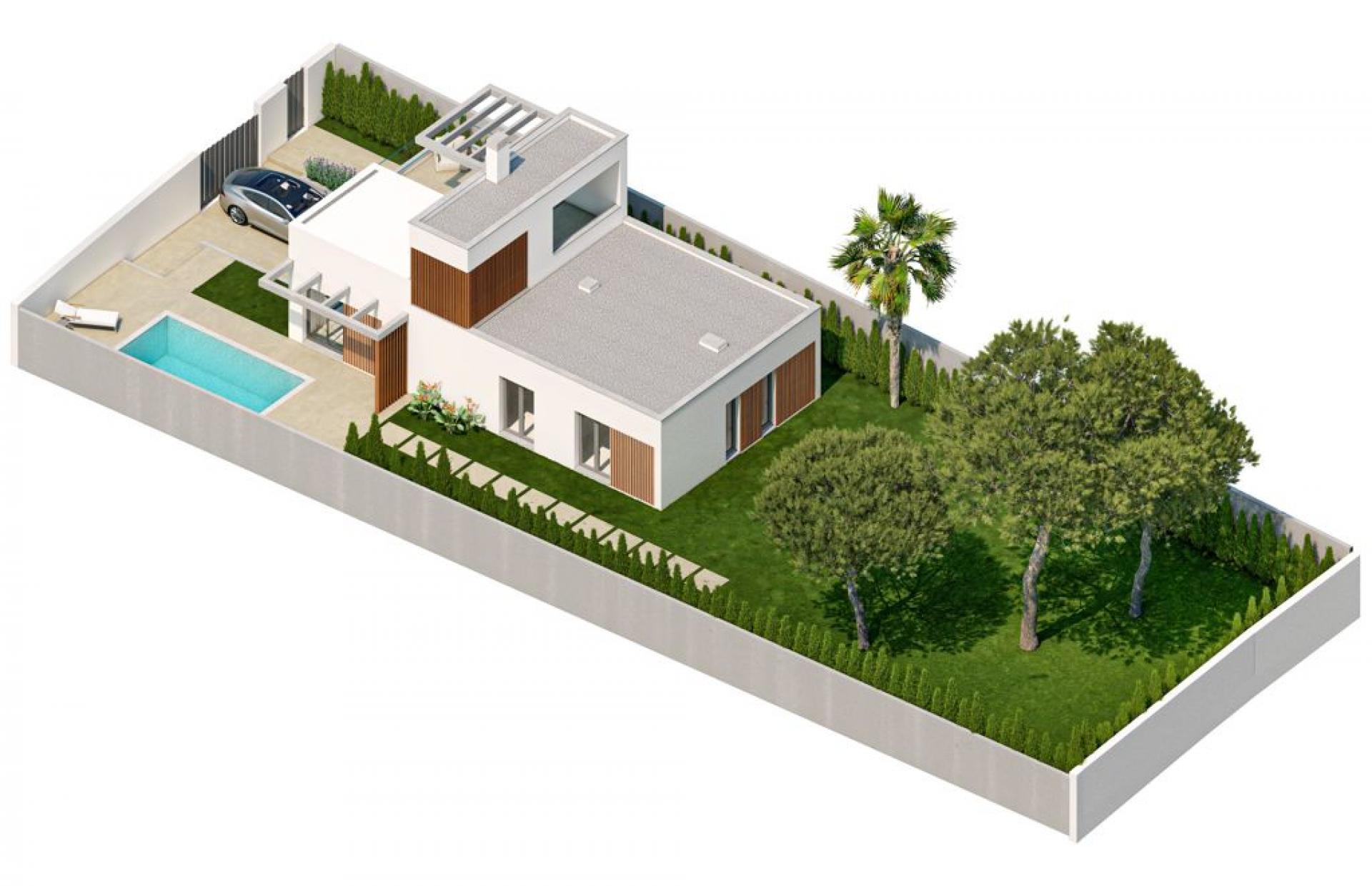 3 bedroom Villa in Finestrat - New build in Medvilla Spanje
