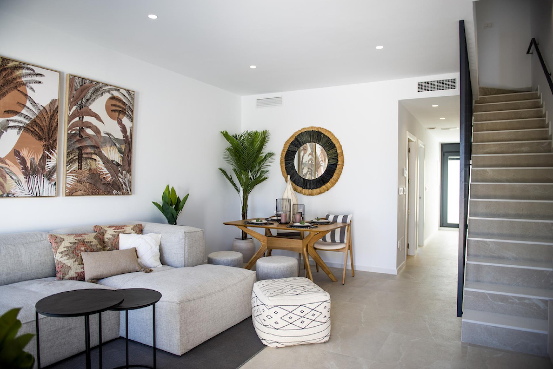 3 bedroom Terraced villa in San Pedro Del Pinatar - New build in Medvilla Spanje