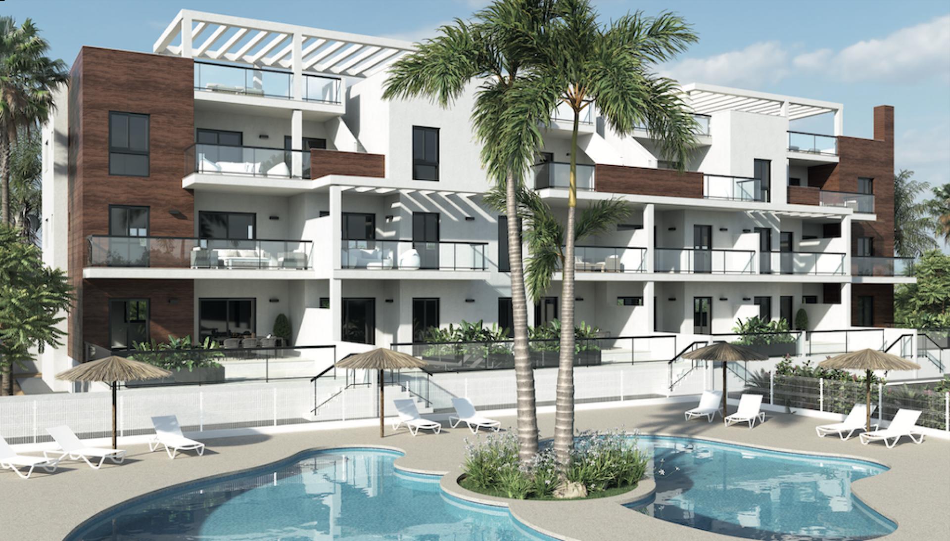 3 bedroom Apartment with garden in Torre de la Horadada - New build in Medvilla Spanje