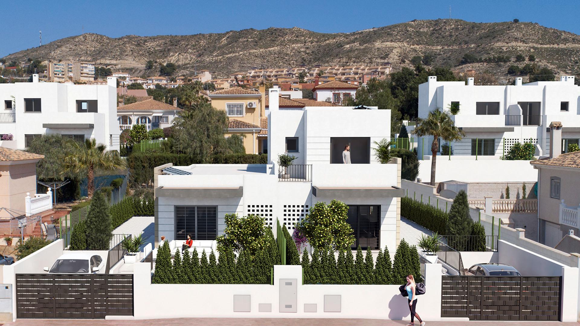 2 bedroom Villa in Busot - New build in Medvilla Spanje