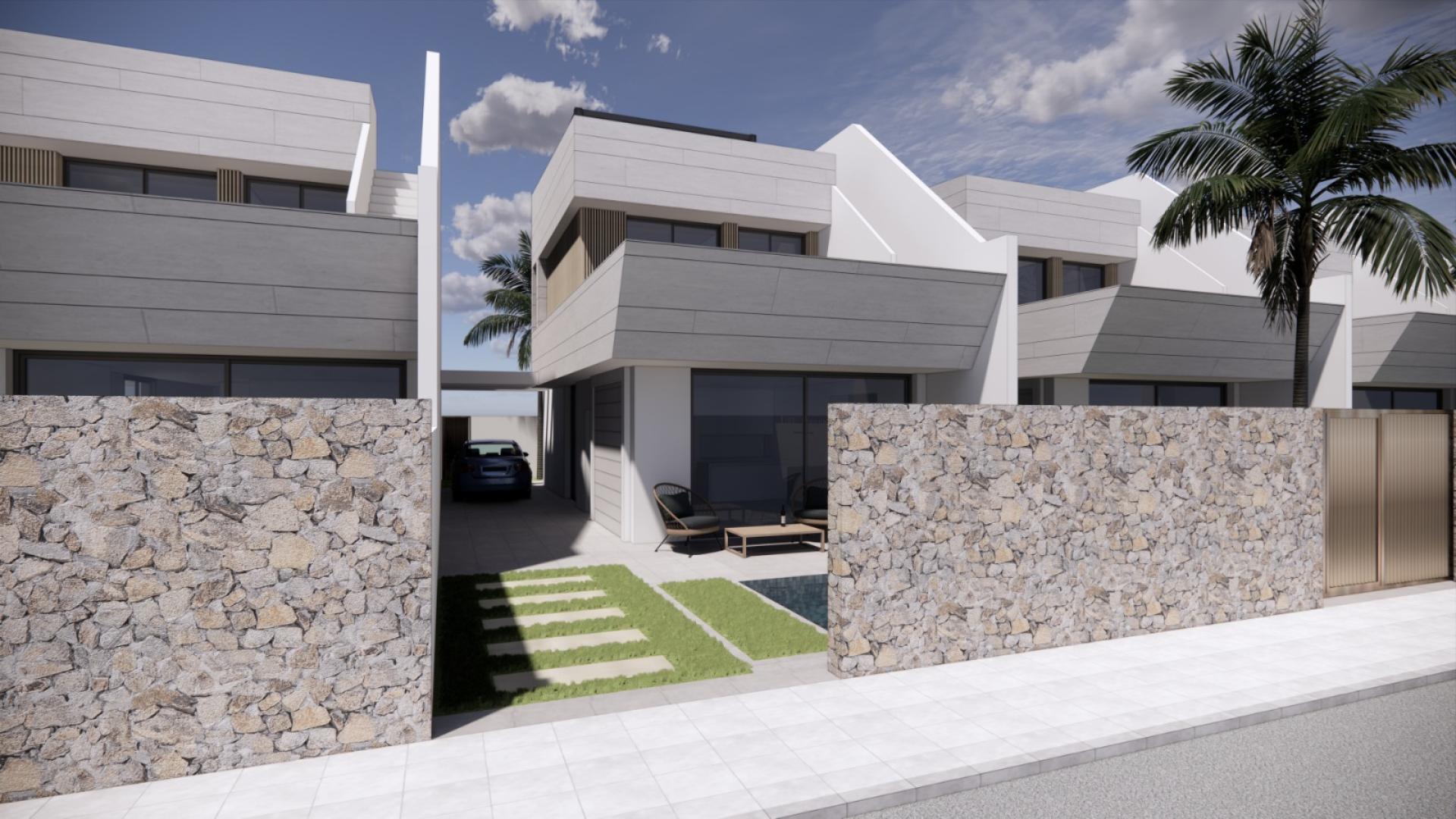 3 bedroom Villa in San Javier - New build in Medvilla Spanje