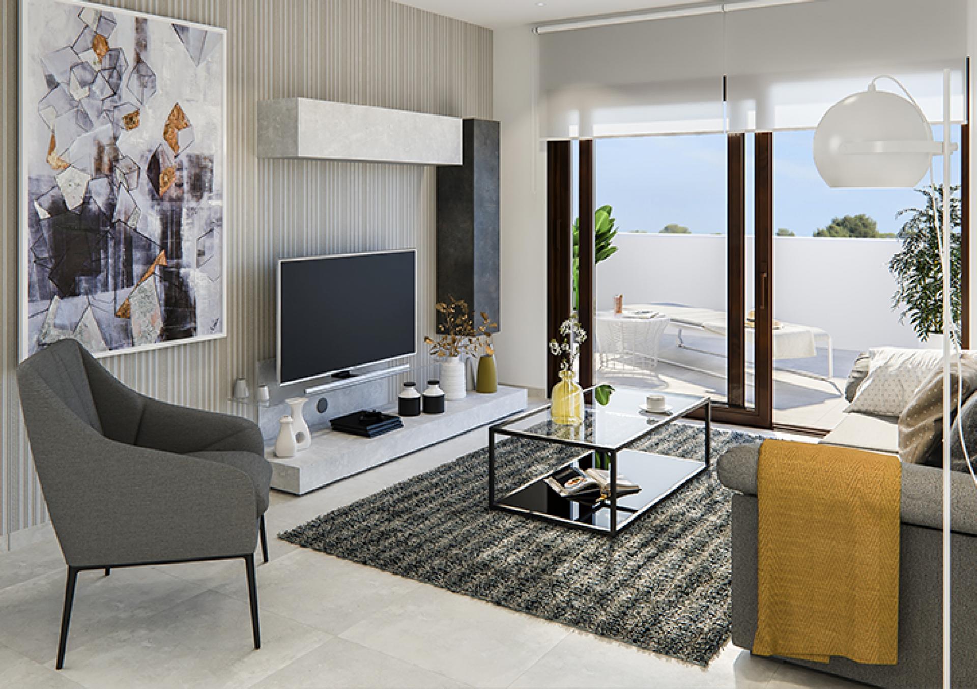 3 bedroom Apartment with garden in Mar de Pulpi - New build in Medvilla Spanje