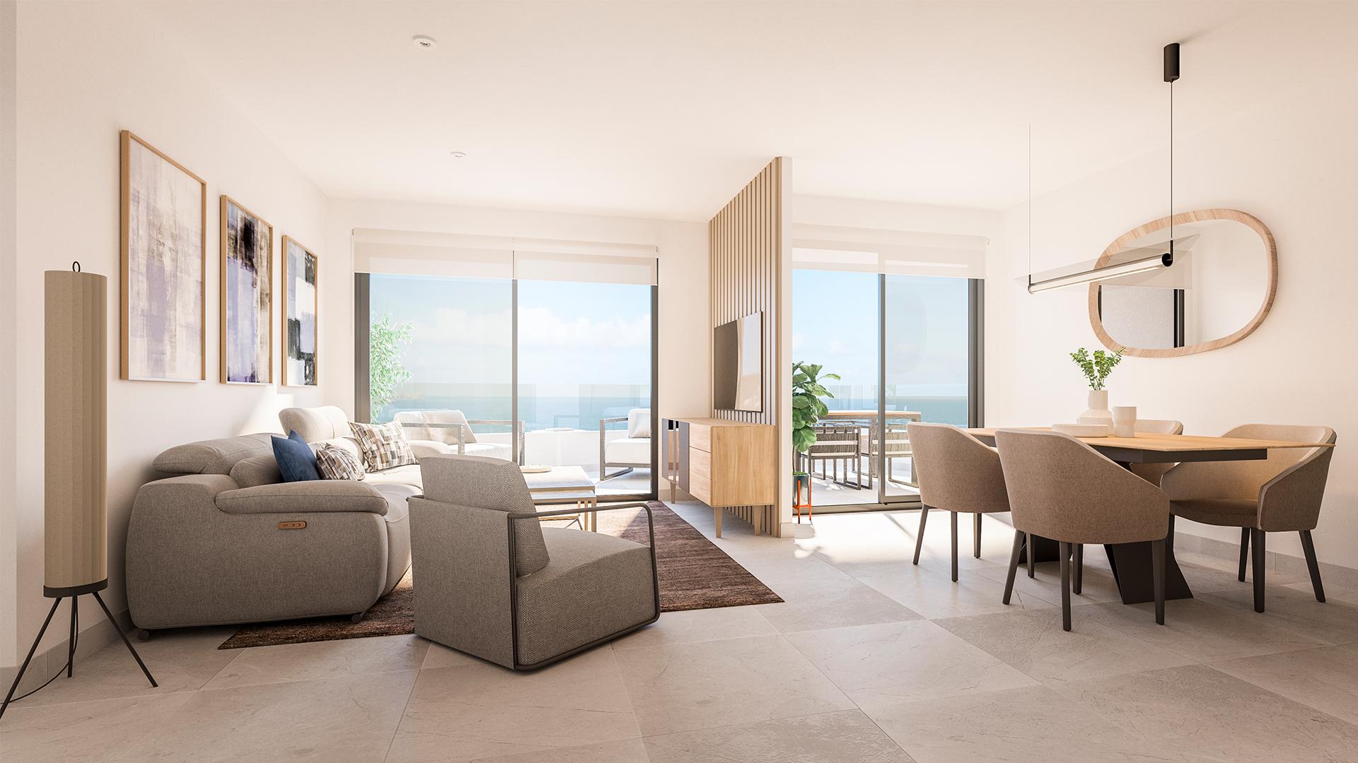 2 bedroom Apartment with terrace in Punta Prima - Orihuela Costa - New build in Medvilla Spanje