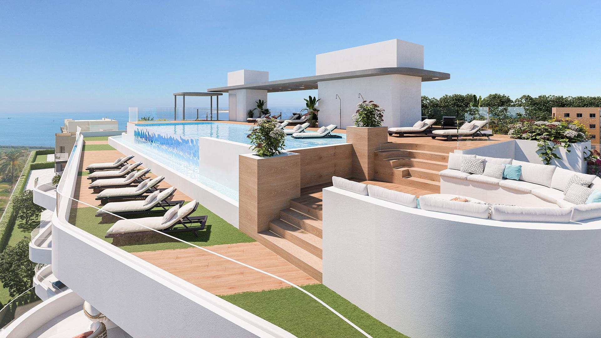 2 bedroom Apartment with garden in Punta Prima - Orihuela Costa - New build in Medvilla Spanje