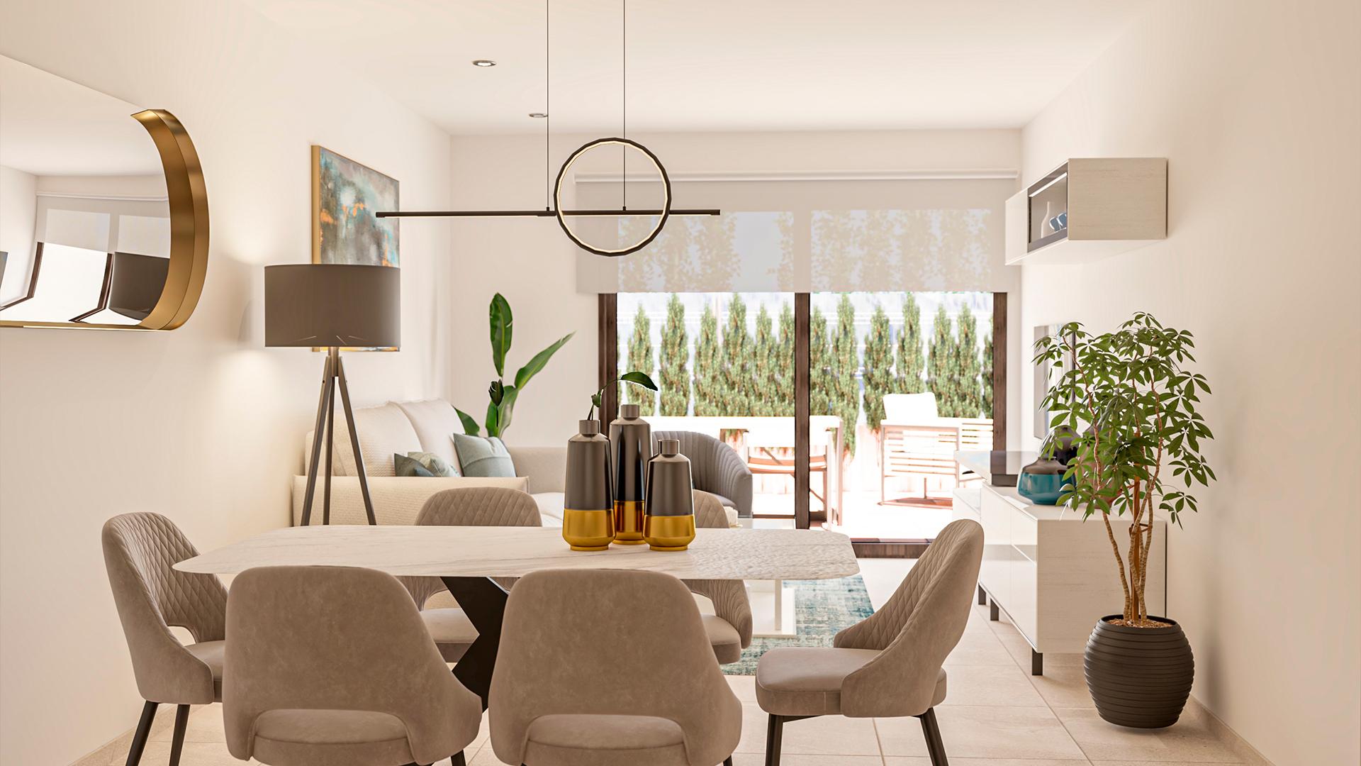 2 bedroom Apartment with garden in Mar de Pulpi - New build in Medvilla Spanje