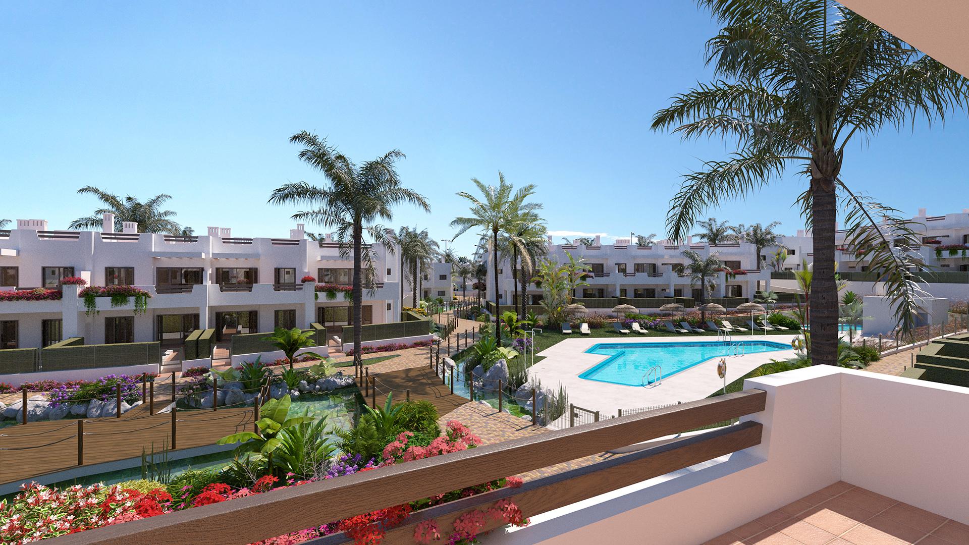 2 Bedroom Apartment with roof terrace in Mar de Pulpi phase 8 in Medvilla Spanje