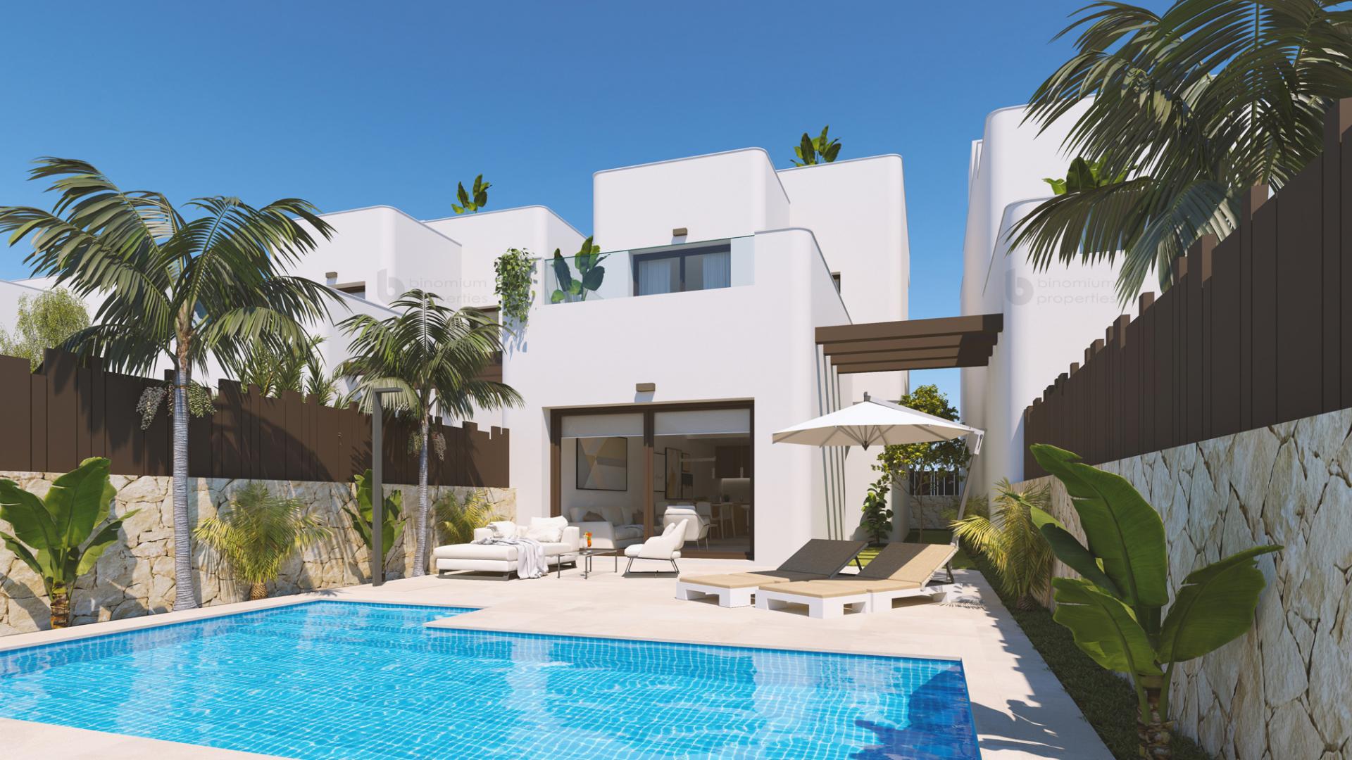 3 bedroom Villa in Mil Palmeras - New build in Medvilla Spanje