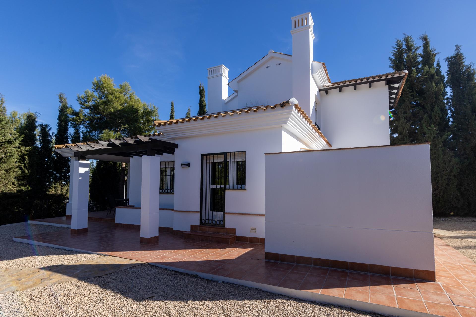 Semi-detached villa with a Spanish touch in Los Altos de las Palas ( Murcia ) in Medvilla Spanje