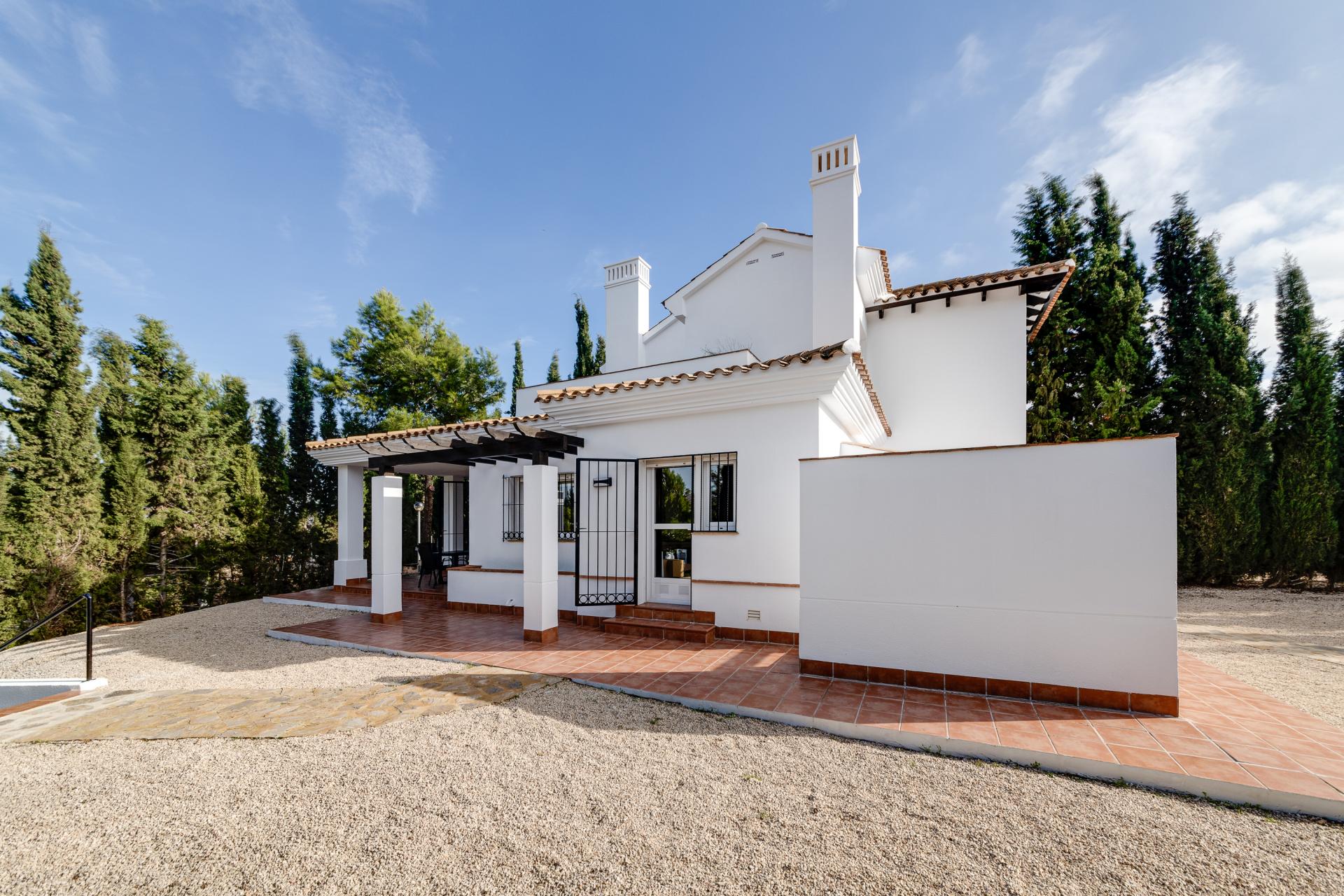 Semi-detached villa with a Spanish touch in Los Altos de las Palas ( Murcia ) in Medvilla Spanje