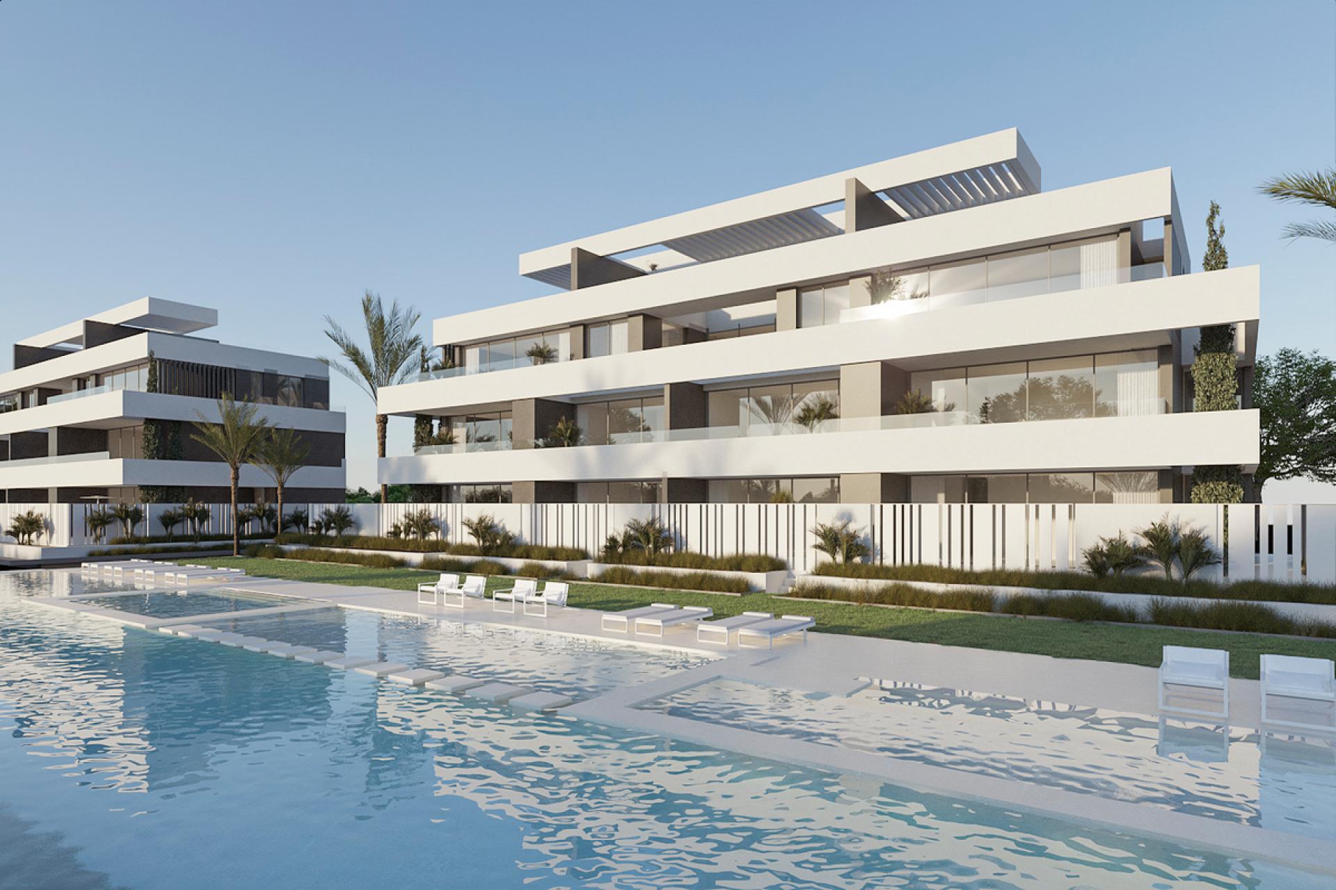 High tech villa apartments between Altea and La Nucia in Medvilla Spanje