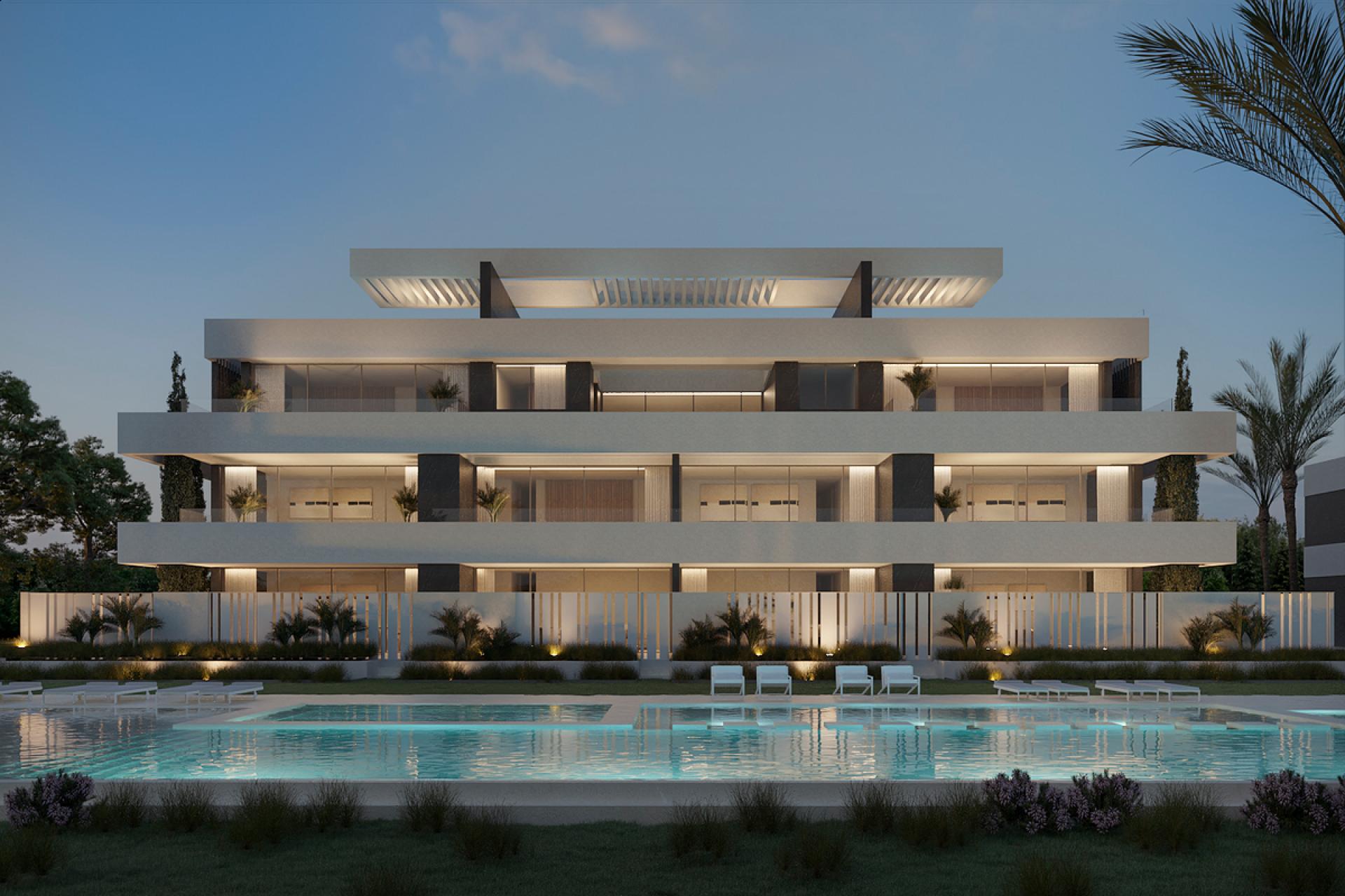 High tech villa apartments between Altea and La Nucia in Medvilla Spanje