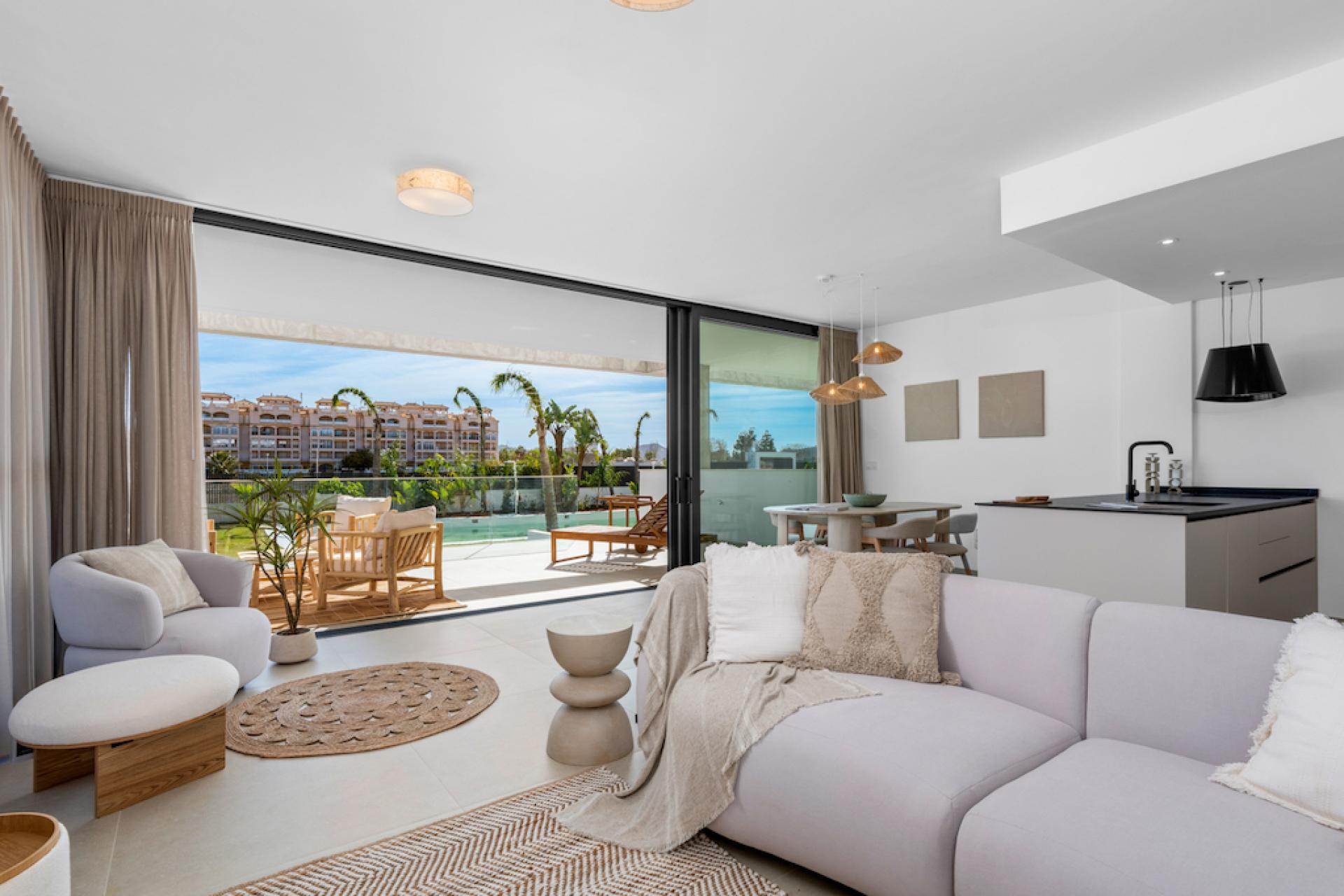 2 bedroom Apartment with terrace in Mar de Cristal - New build in Medvilla Spanje