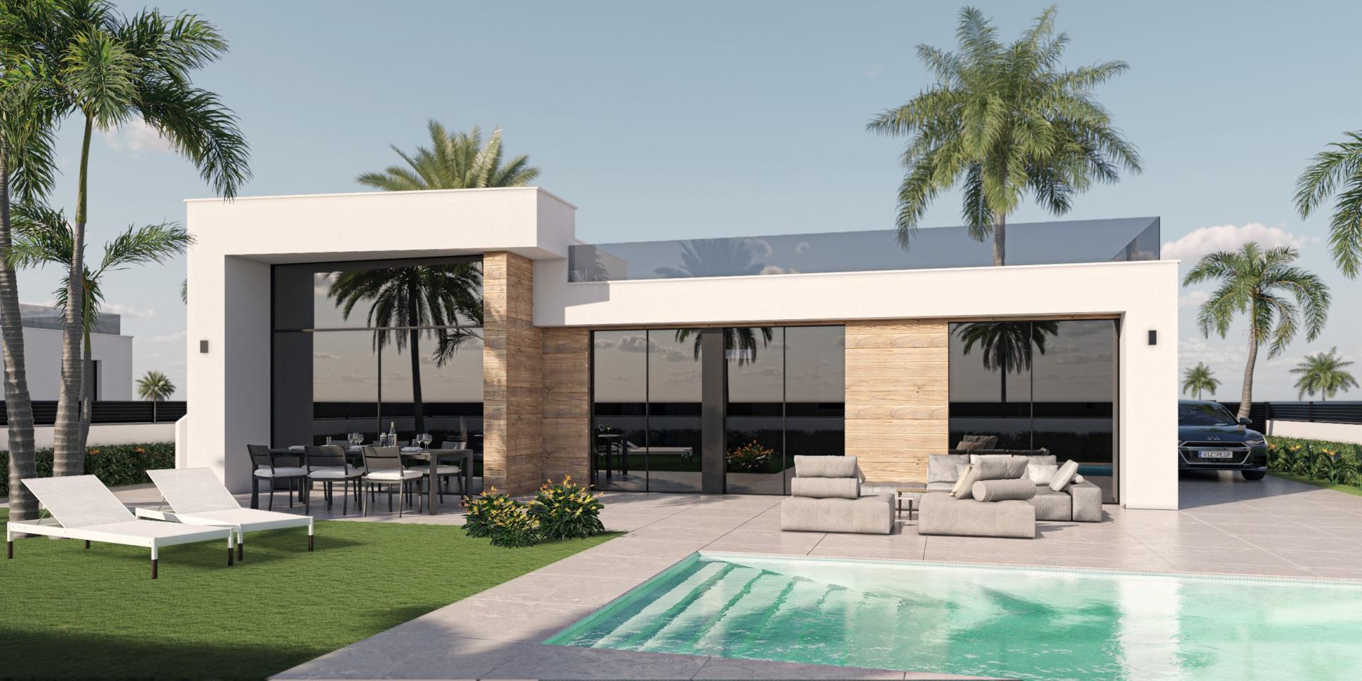 2 bedroom Villa in Condado de Alhama - New build in Medvilla Spanje