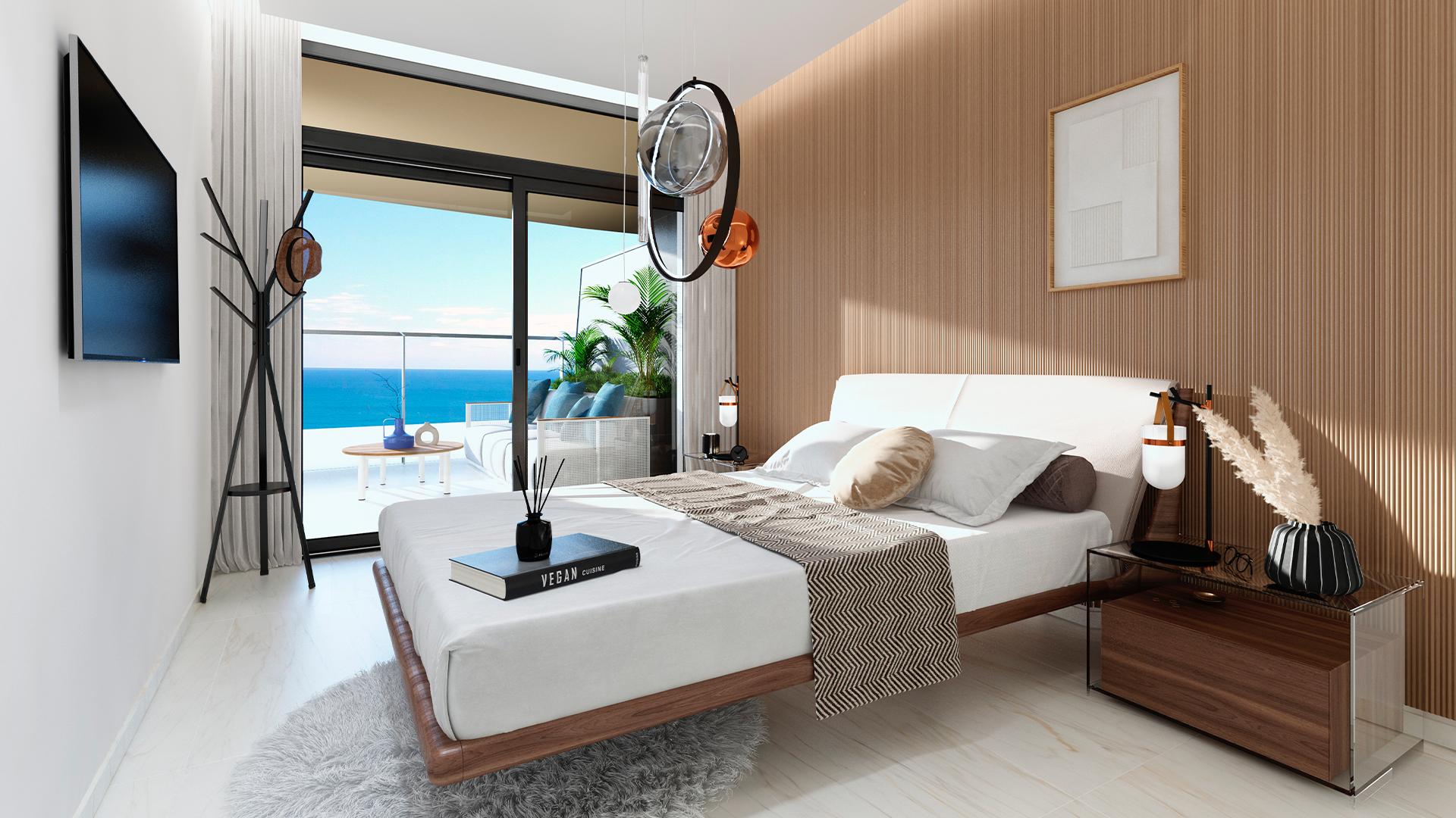 3 bedroom Apartments - solarium in Benidorm - New build in Medvilla Spanje