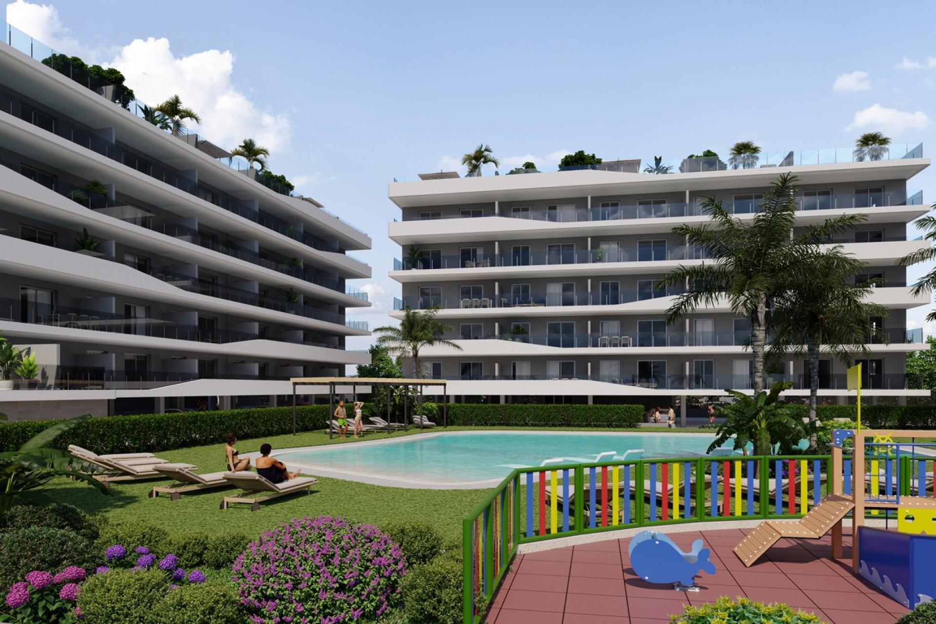 3 bedroom Apartment with terrace in Santa Pola - New build in Medvilla Spanje