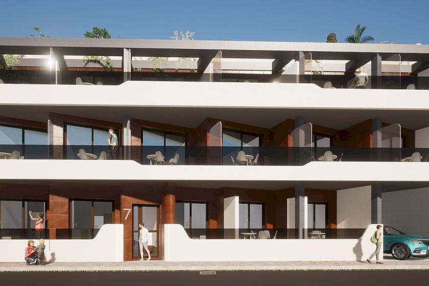 1 bedroom Apartment with terrace in Torrevieja in Medvilla Spanje