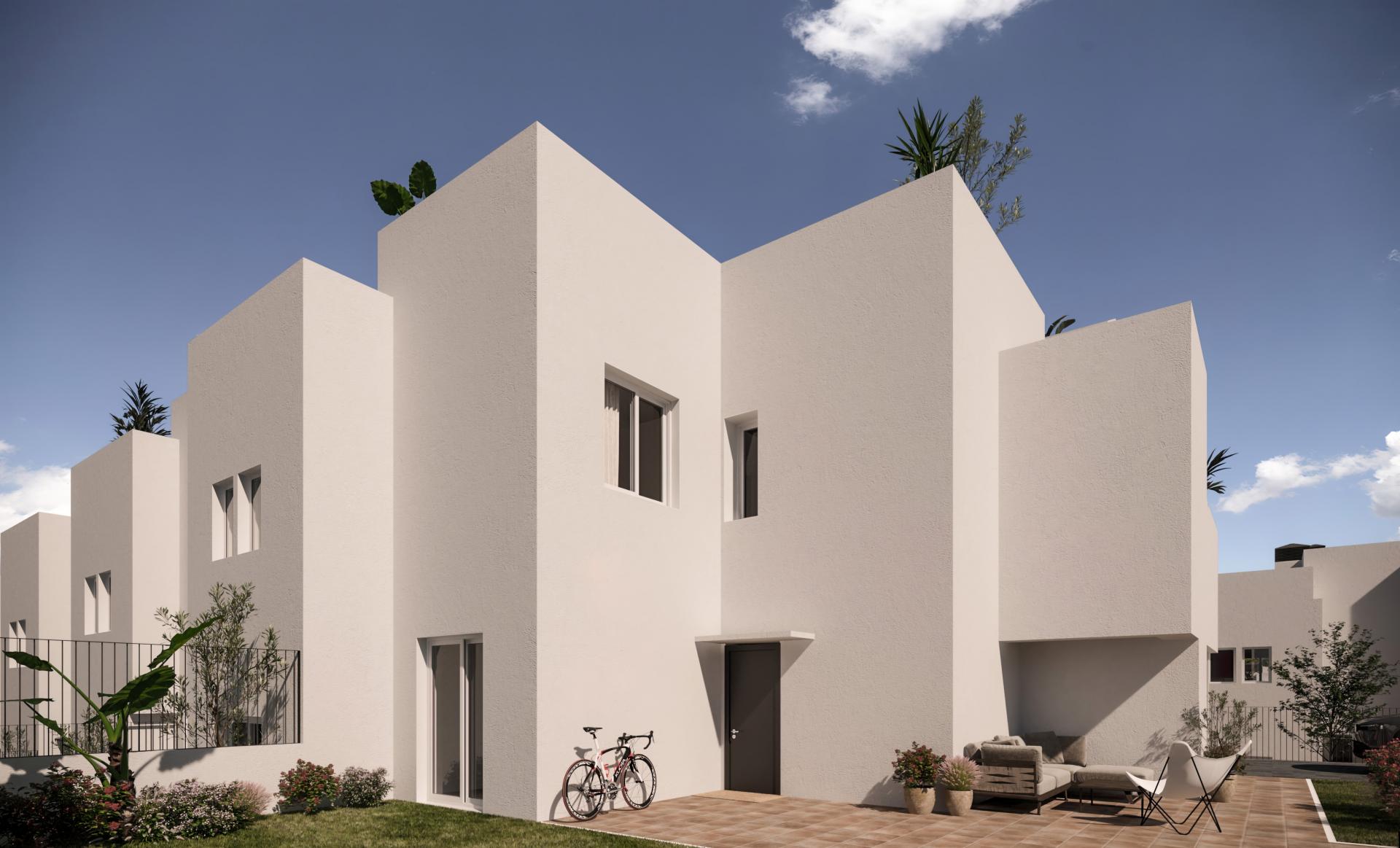 3 Bedroom Townhouses in Monforte Del Cid - New Construction in Medvilla Spanje
