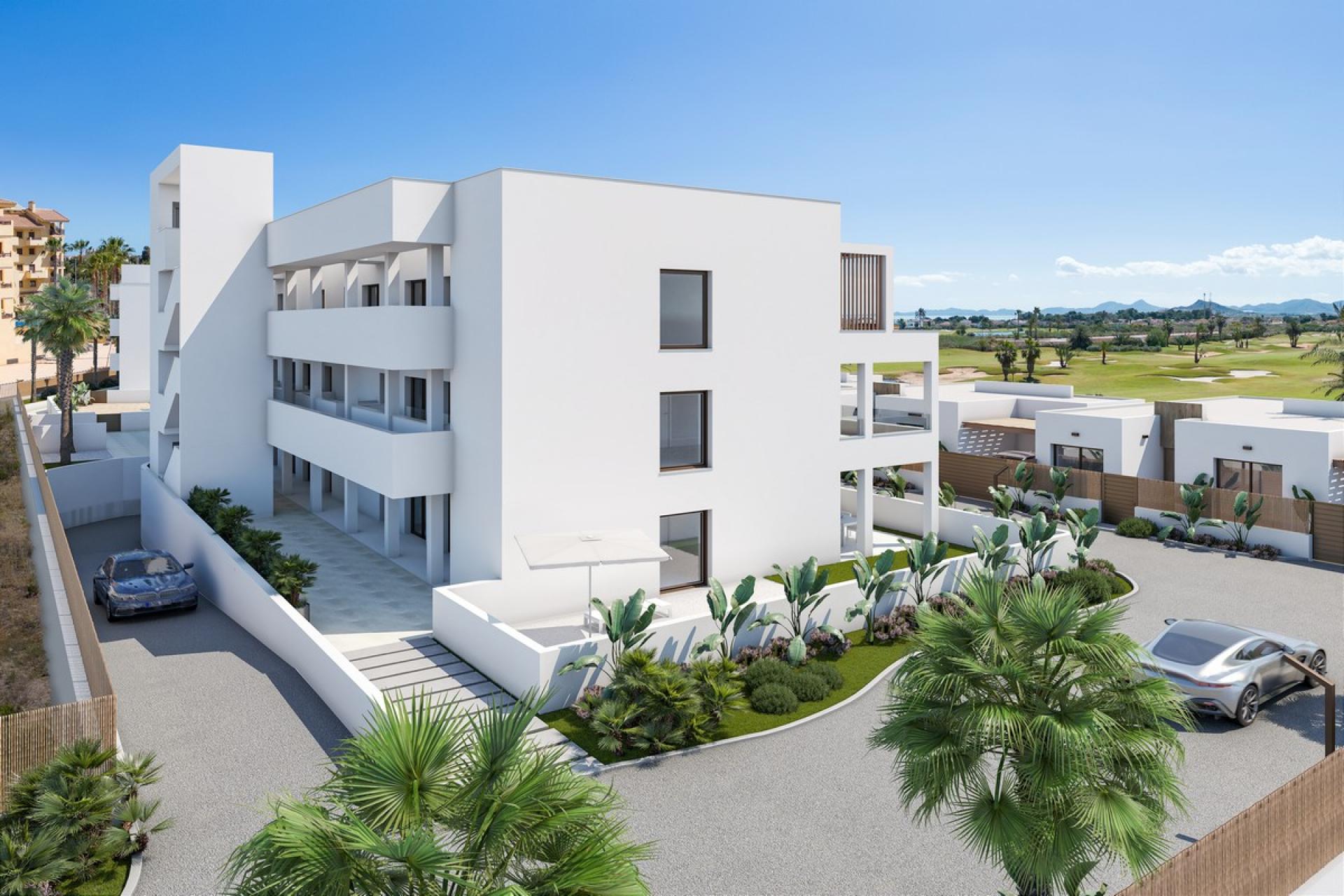 3 bedroom Apartments - solarium in Los Alcazares - New build in Medvilla Spanje