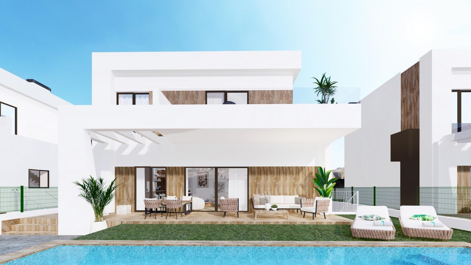 3 bedroom Villa in Finestrat - New build in Medvilla Spanje