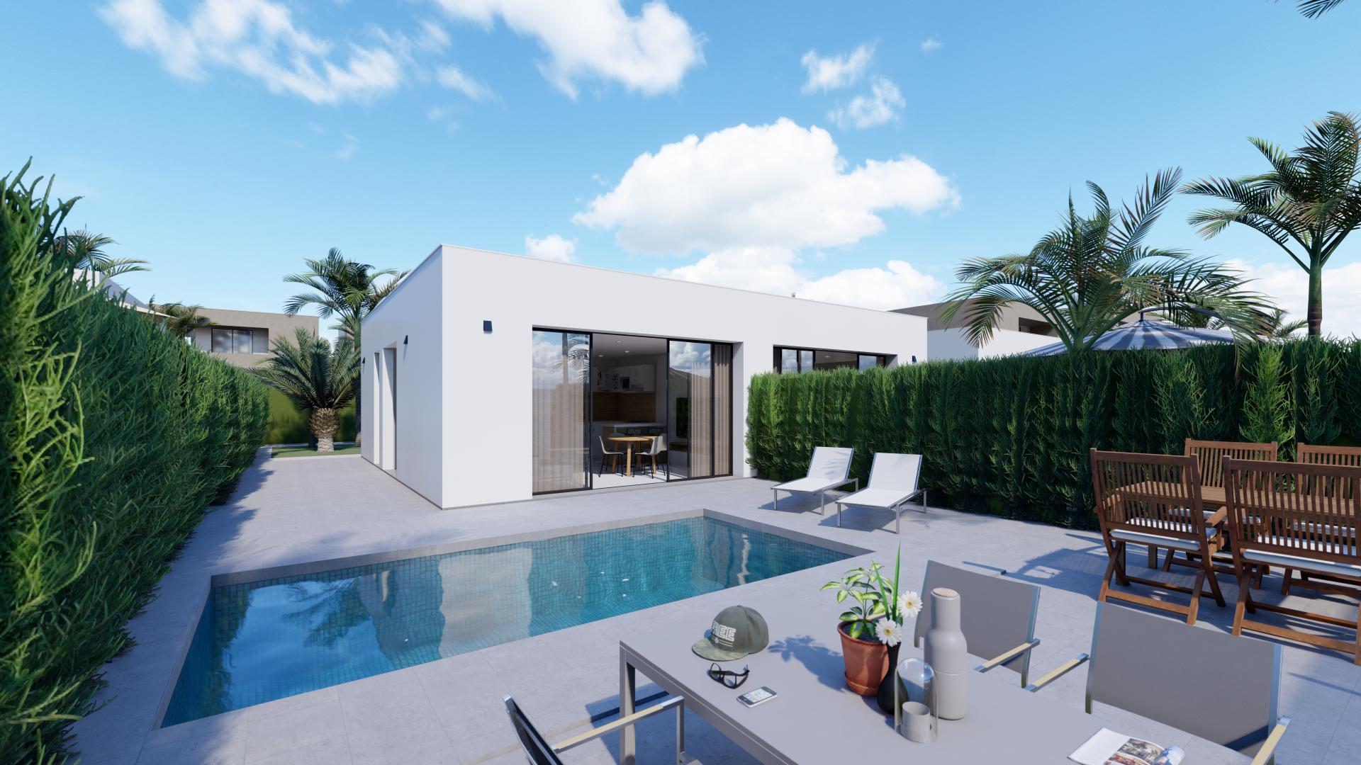 2 bedroom Villa in Los Urrutias - New build in Medvilla Spanje