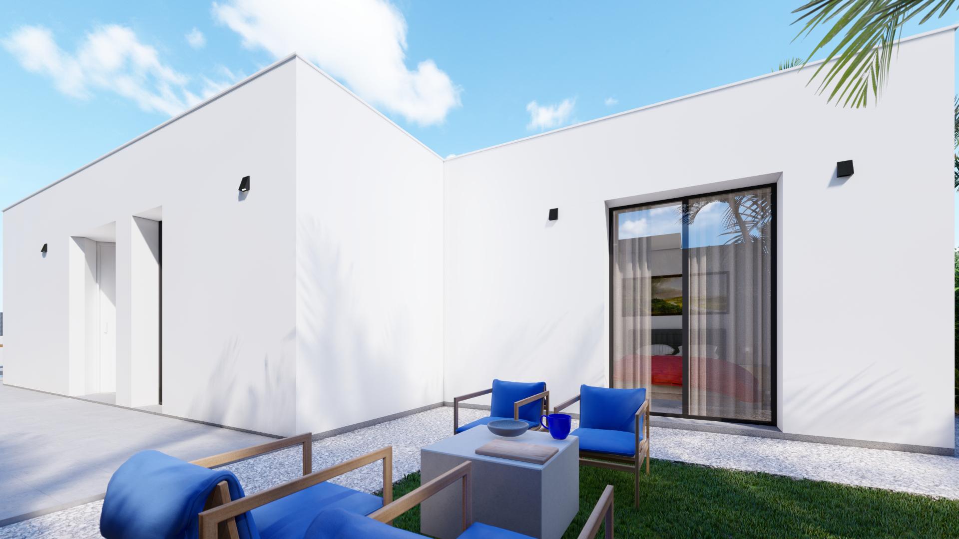 2 bedroom Villa in Los Urrutias - New build in Medvilla Spanje