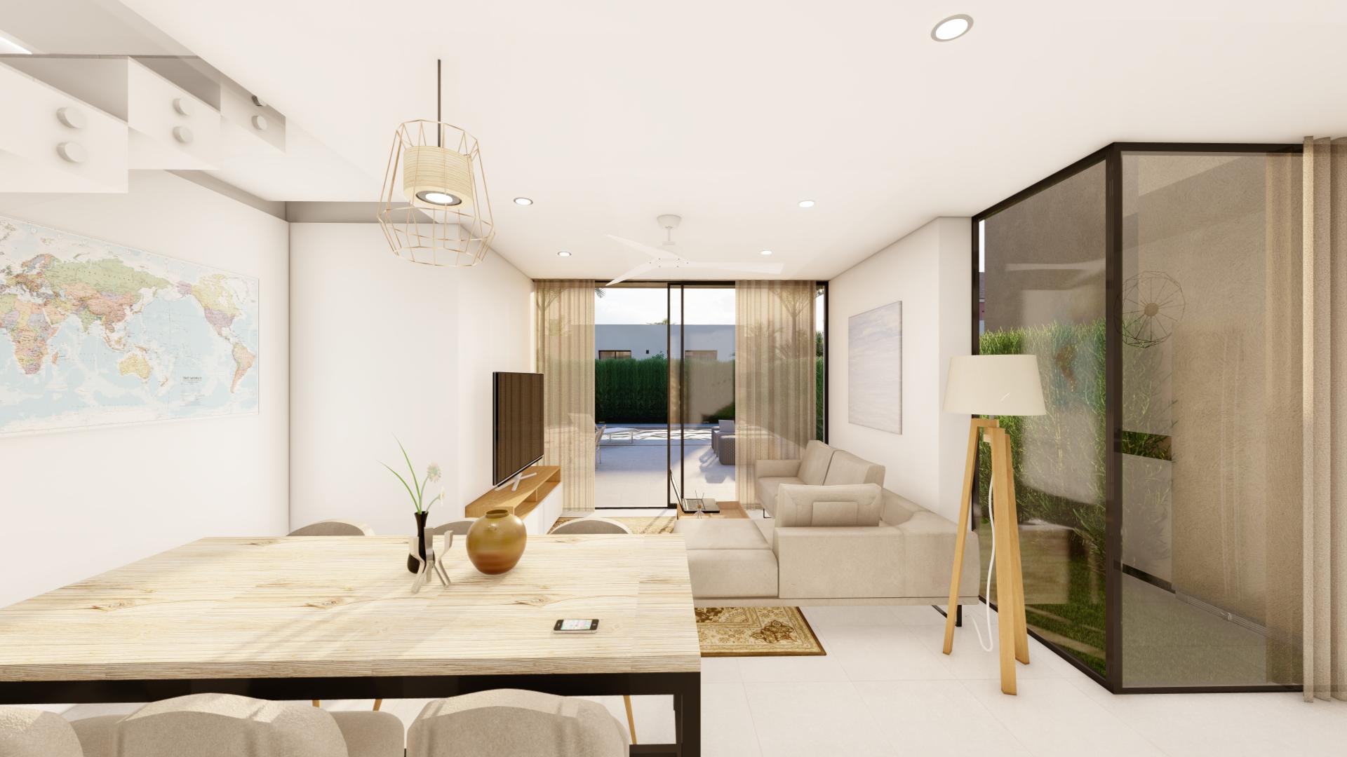3 bedroom Villa in Los Urrutias - New build in Medvilla Spanje