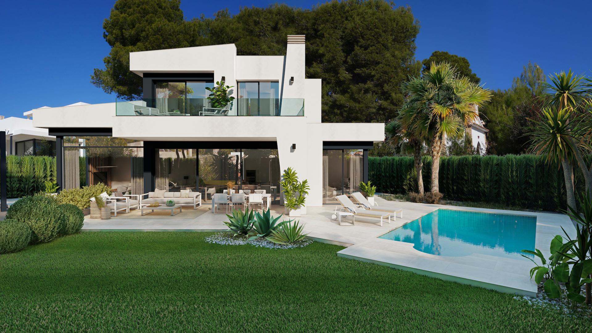 3 bedroom Villa in Benissa - New build in Medvilla Spanje