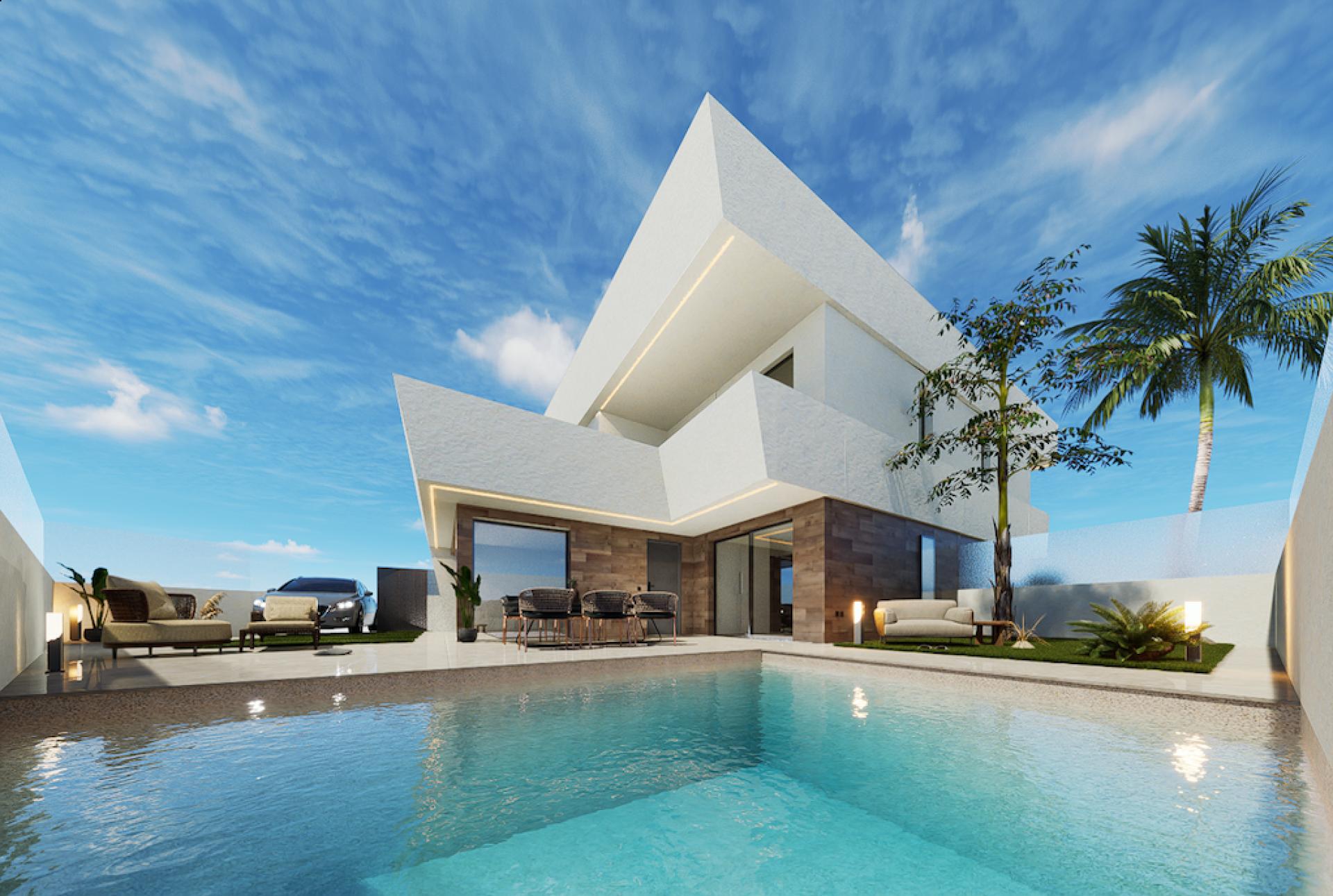 3 bedroom Villa in San Pedro Del Pinatar - New build in Medvilla Spanje