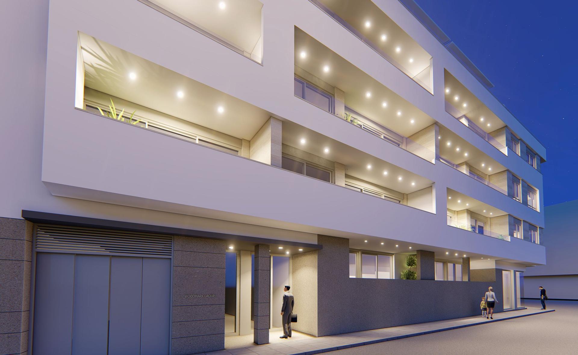 2 bedroom Apartment with terrace in Torrevieja - New build in Medvilla Spanje