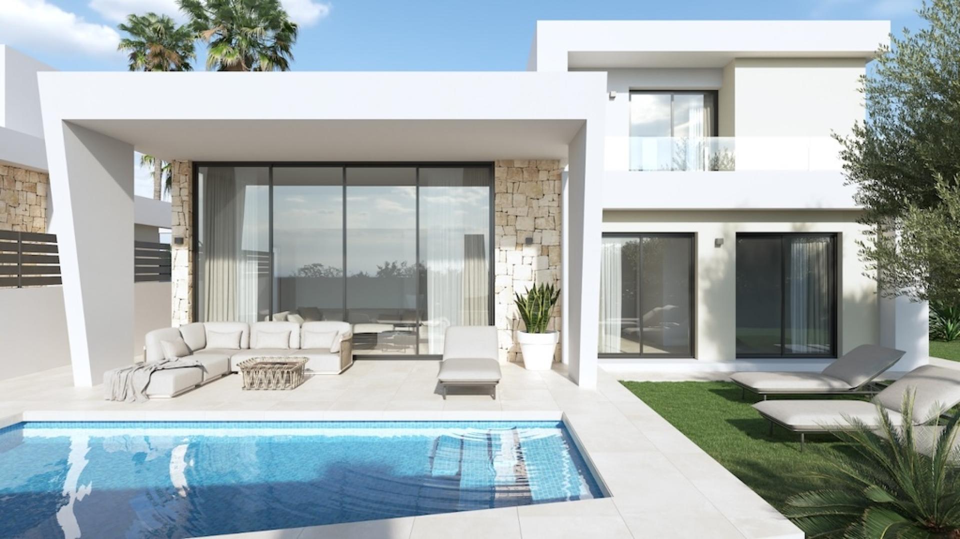 3 bedroom Villa in Torrevieja - New build in Medvilla Spanje