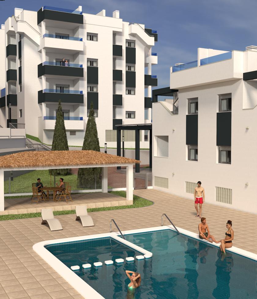 2 bedroom Apartment with terrace in Los Altos - Orihuela Costa  in Medvilla Spanje