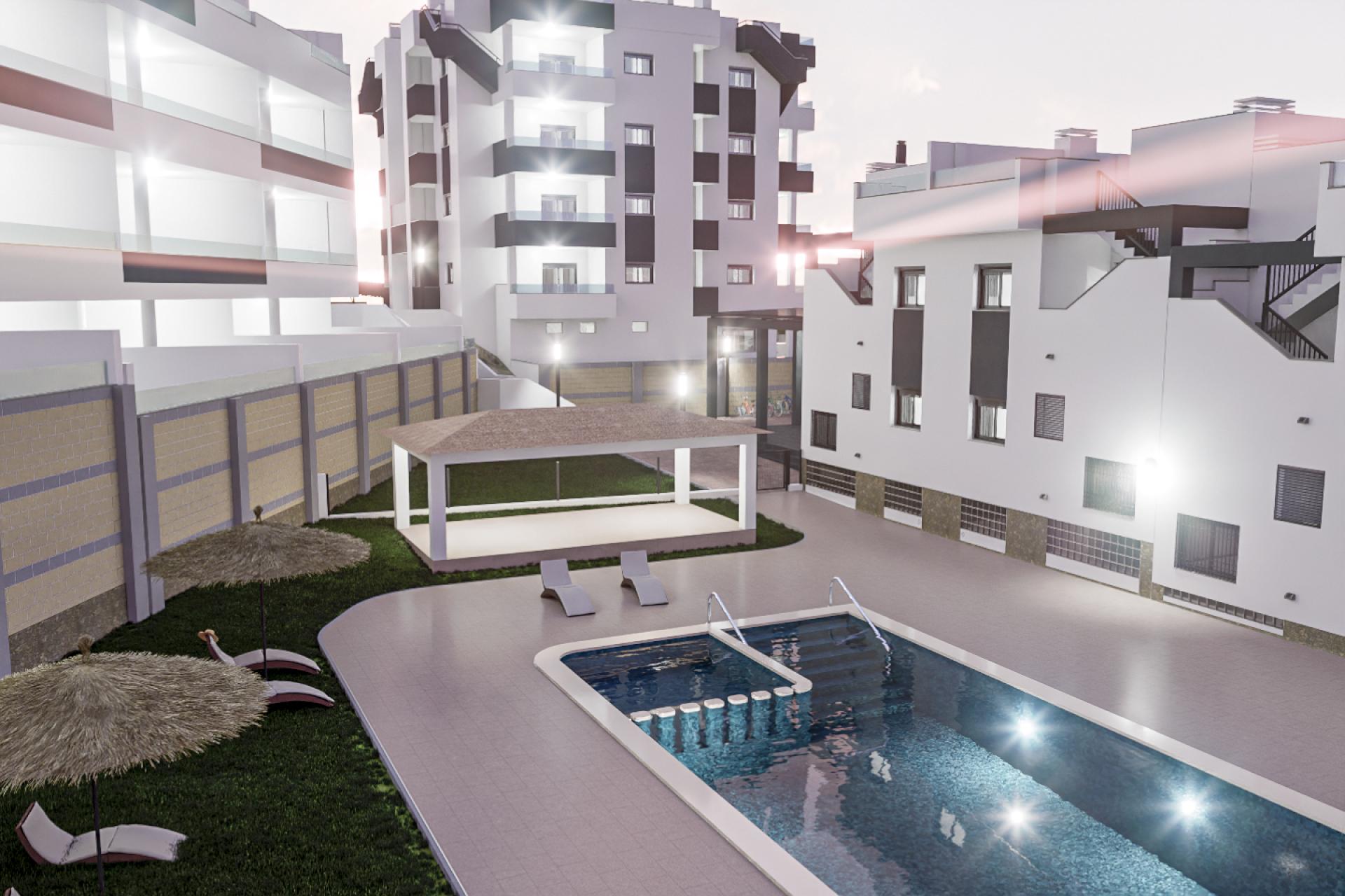2 bedroom Apartments - solarium in Los Altos - Orihuela Costa  - New build in Medvilla Spanje