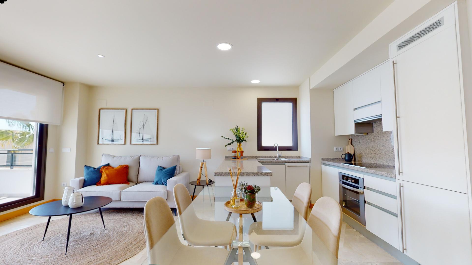 2 bedroom Apartment with terrace in Campoamor - Orihuela Costa - New build in Medvilla Spanje