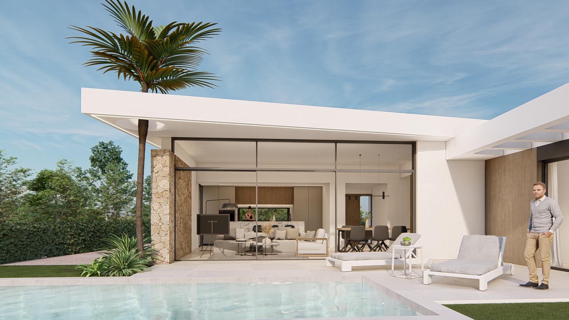 3 bedroom Villa in Molina de Segura - New build in Medvilla Spanje